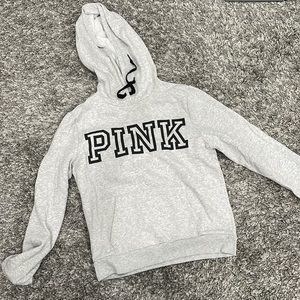 PINK grey sweatshirt